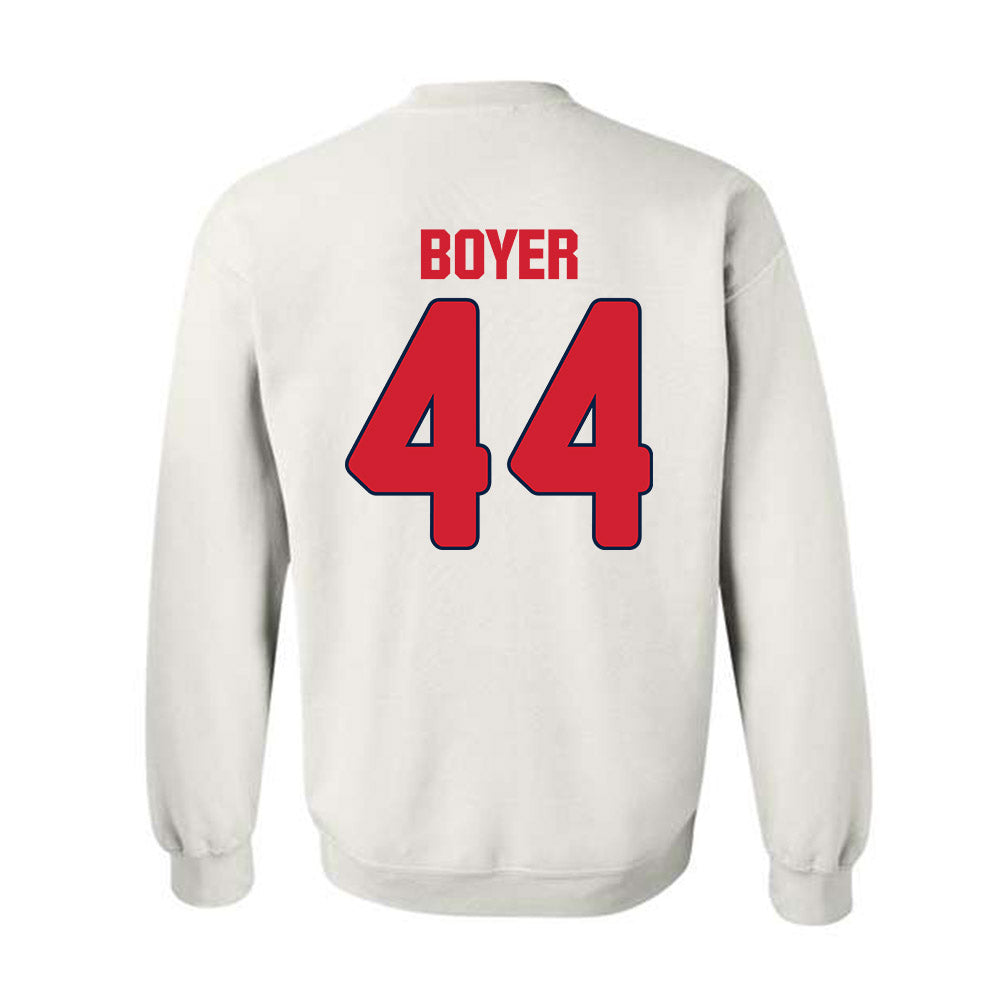Gonzaga - NCAA Baseball : Carson Boyer - Sports Shersey Crewneck Sweatshirt-1