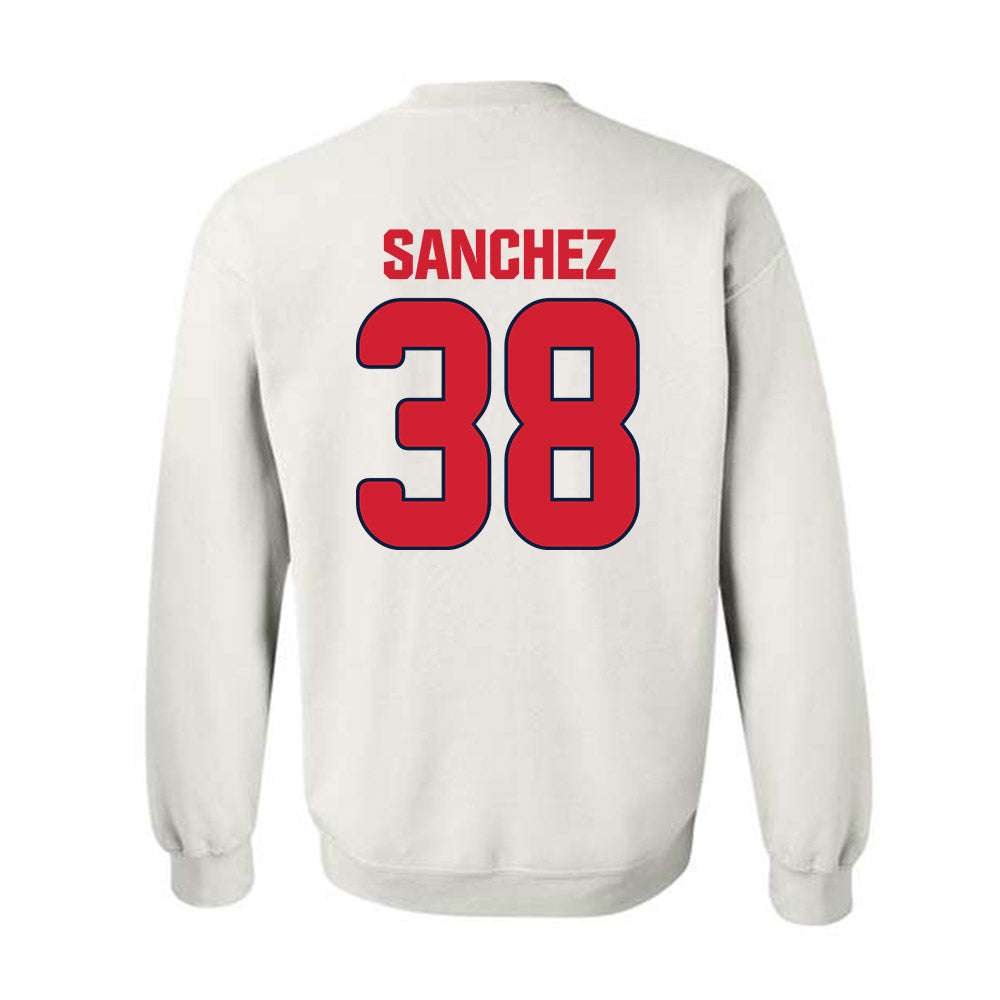 Gonzaga - NCAA Baseball : Ricardo Sanchez - Sports Shersey Crewneck Sweatshirt-1