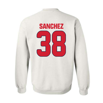 Gonzaga - NCAA Baseball : Ricardo Sanchez - Sports Shersey Crewneck Sweatshirt-1