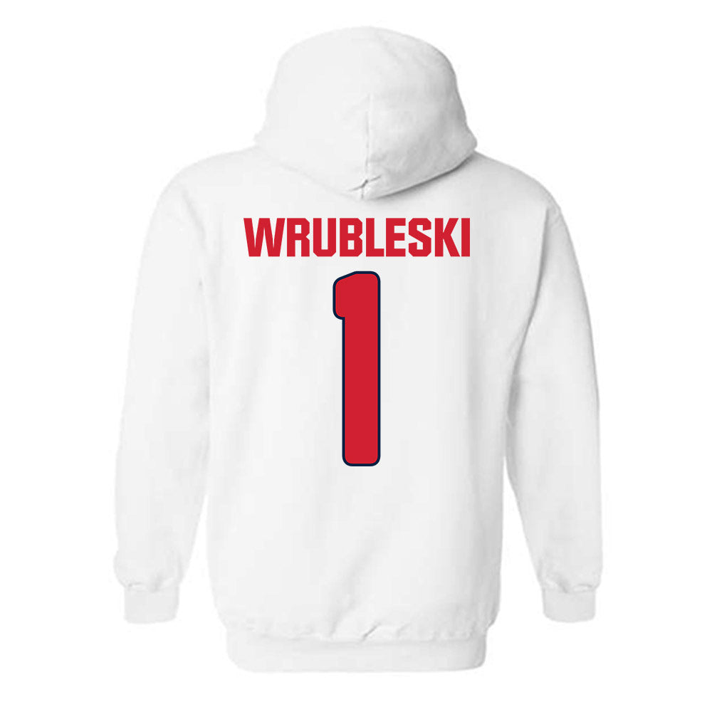 Gonzaga - NCAA Baseball : Jacob Wrubleski - Sports Shersey Hooded Sweatshirt-1