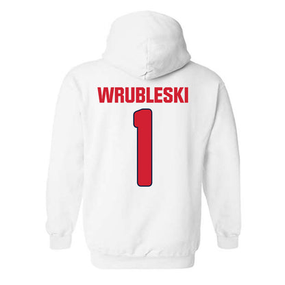 Gonzaga - NCAA Baseball : Jacob Wrubleski - Sports Shersey Hooded Sweatshirt-1
