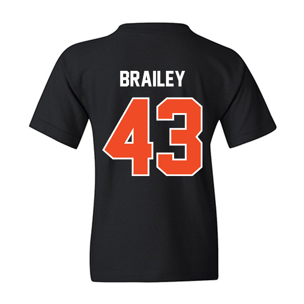 Campbell - NCAA Baseball : Beau Brailey - Youth T-Shirt-1