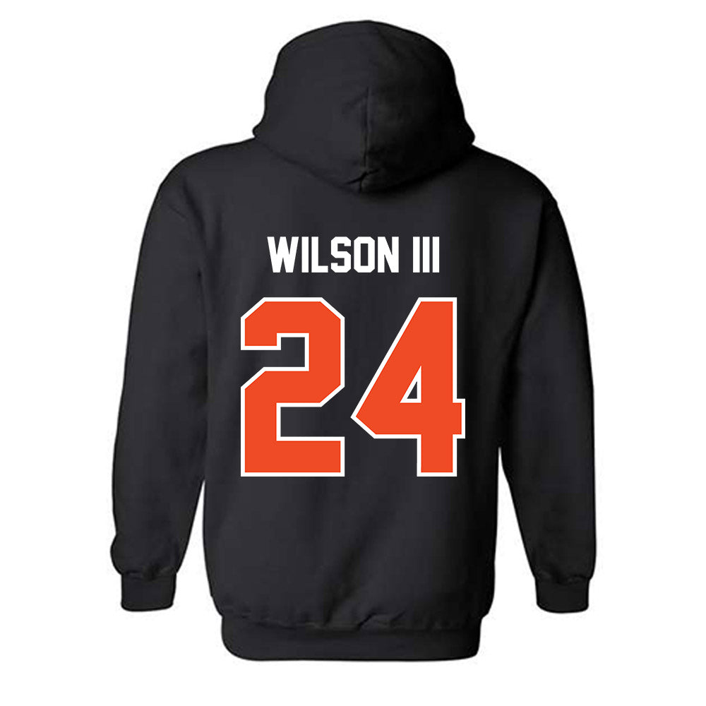 Campbell - NCAA Football : Wilson Wilson III - Classic Shersey Hooded Sweatshirt-1