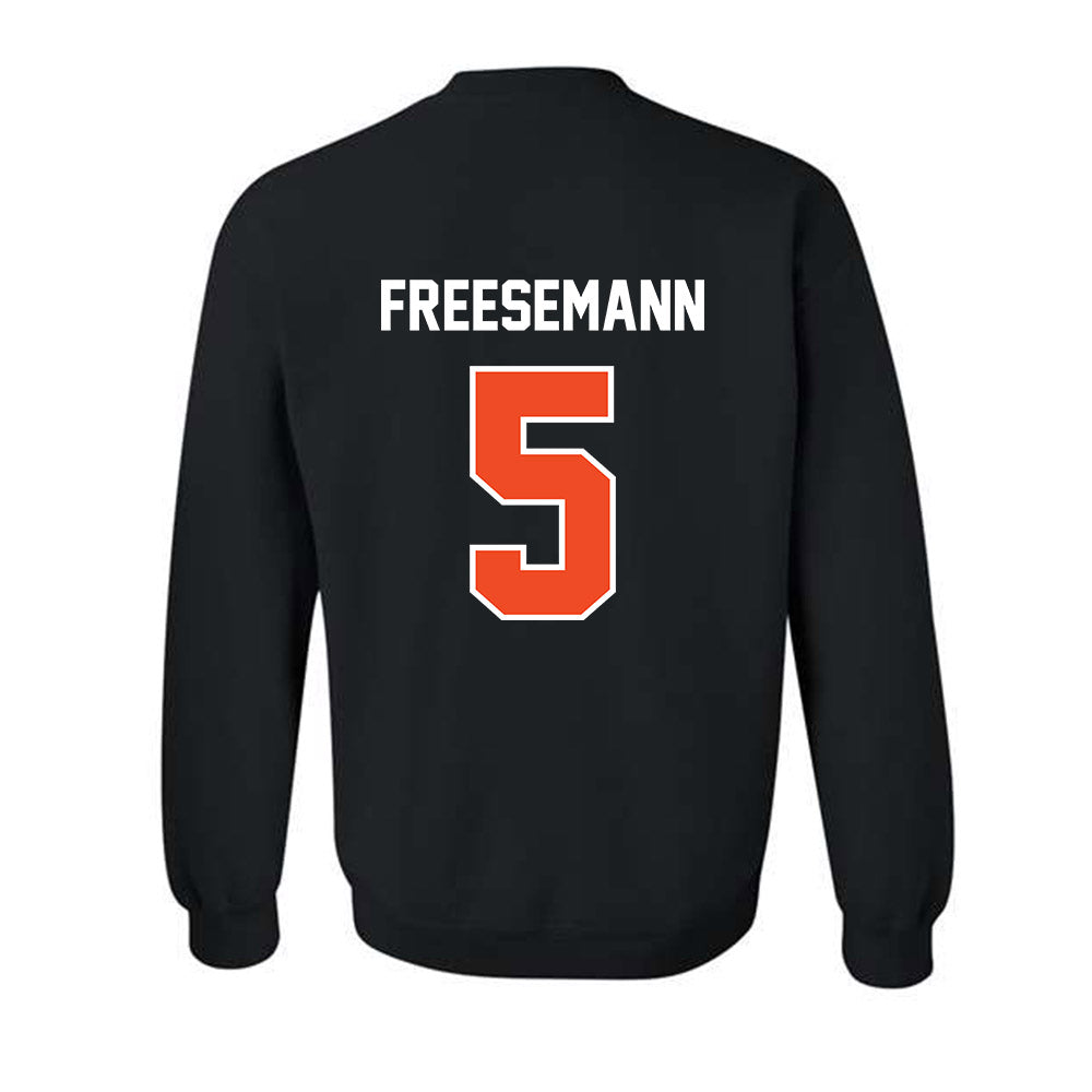 Campbell - NCAA Women's Volleyball : Leah Freesemann - Crewneck Sweatshirt-1