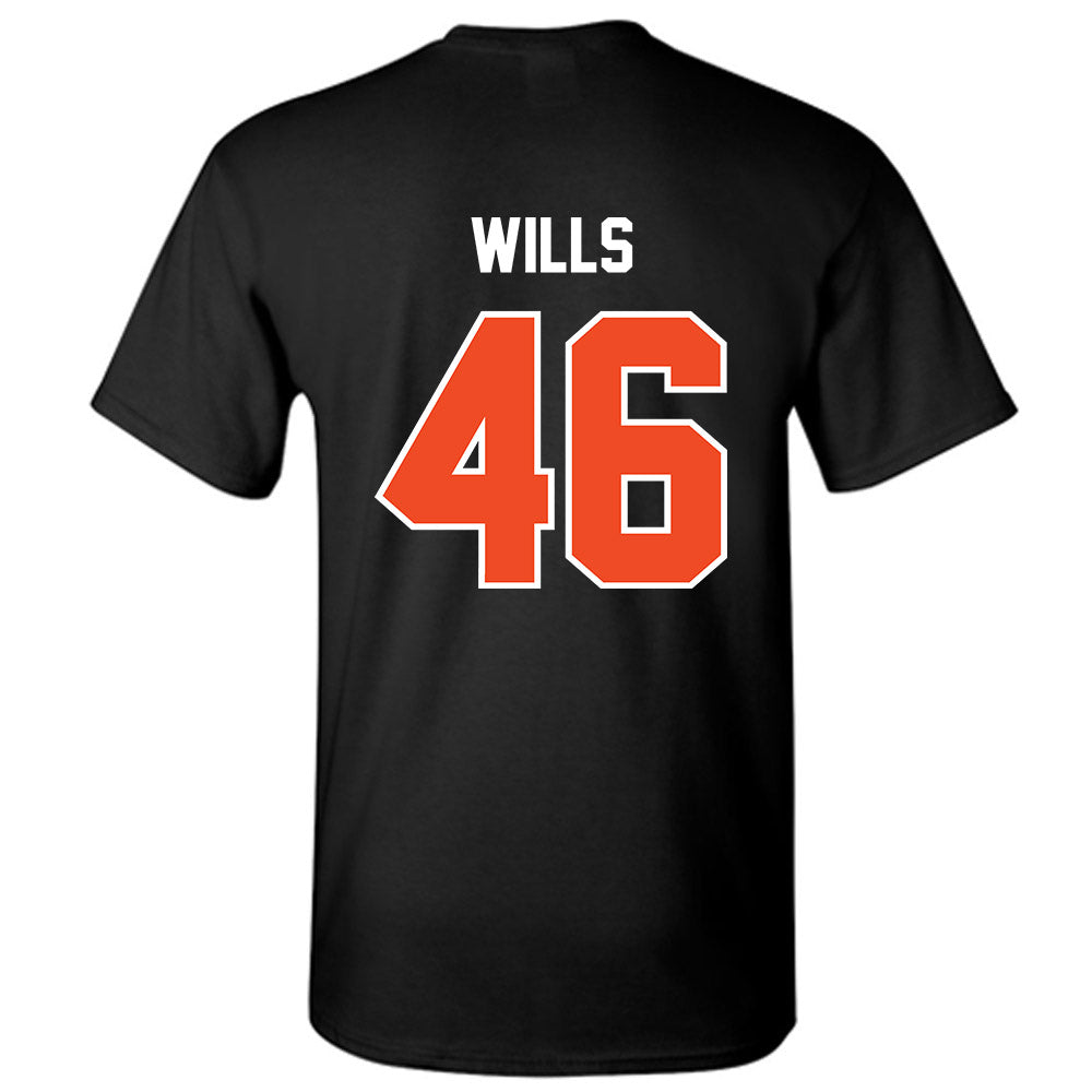 Campbell - NCAA Baseball : Houston Wills - T-Shirt-1