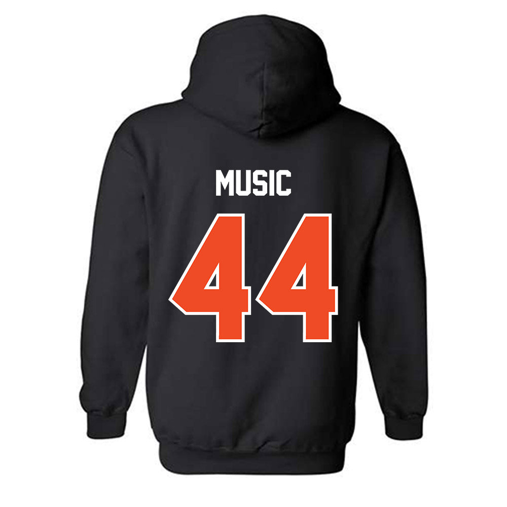 Campbell - NCAA Baseball : Jett Music - Hooded Sweatshirt-1