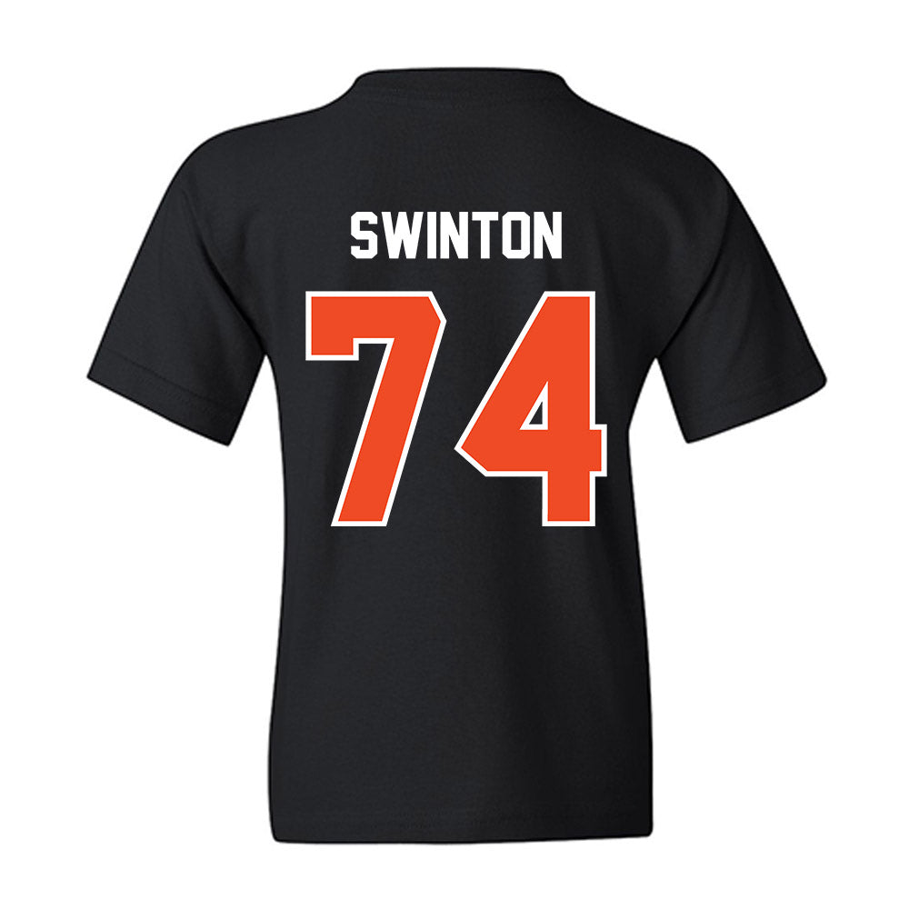 Campbell - NCAA Football : Rahshad Swinton - Classic Shersey Youth T-Shirt-1