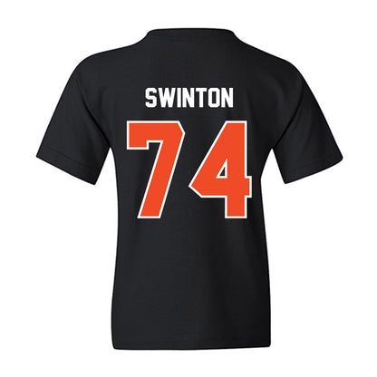 Campbell - NCAA Football : Rahshad Swinton - Classic Shersey Youth T-Shirt-1