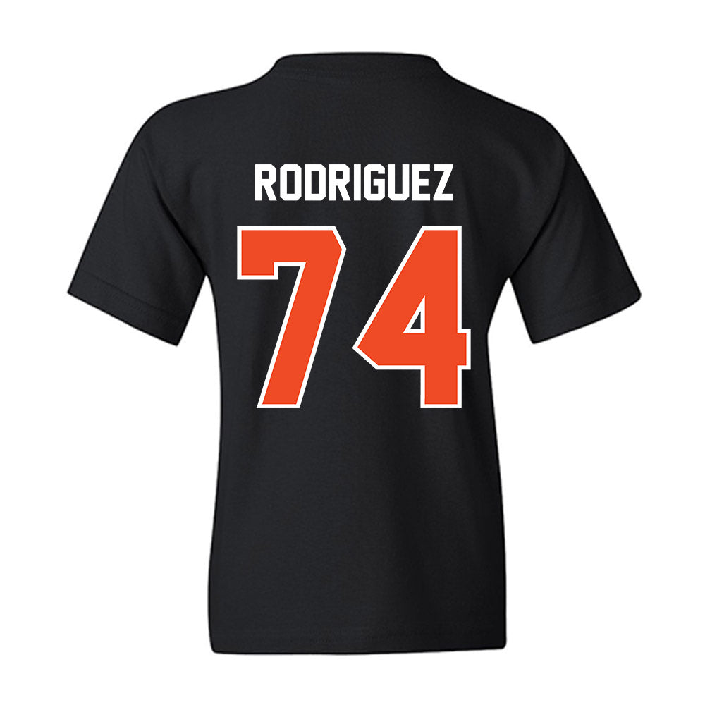 Campbell - NCAA Football : John Rodriguez - Classic Shersey Youth T-Shirt-1