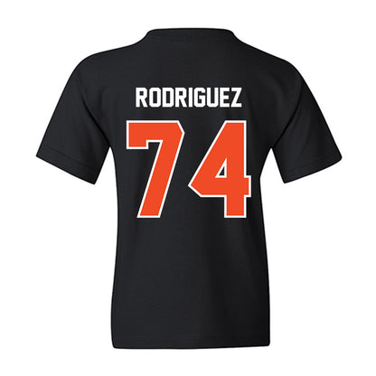 Campbell - NCAA Football : John Rodriguez - Classic Shersey Youth T-Shirt-1