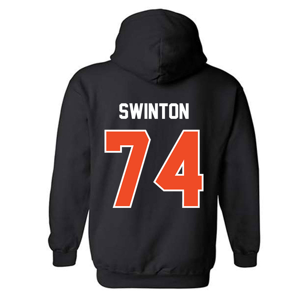 Campbell - NCAA Football : Rahshad Swinton - Classic Shersey Hooded Sweatshirt-1