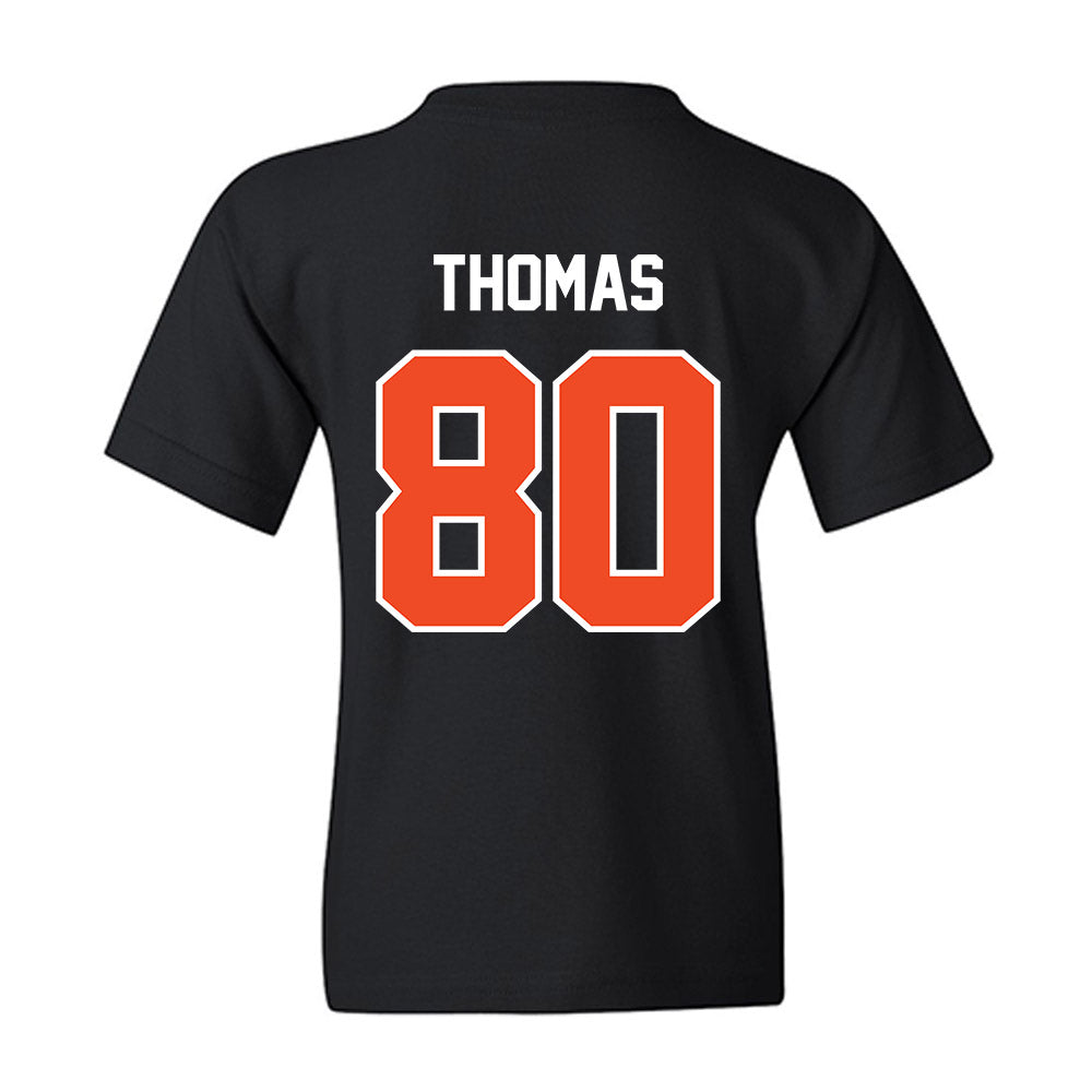 Campbell - NCAA Football : Malachi Thomas - Classic Shersey Youth T-Shirt-1
