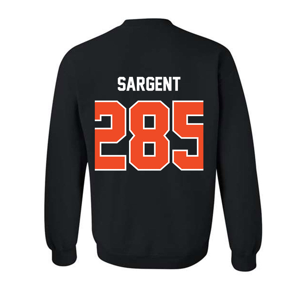 Campbell - NCAA Wrestling : Landon Sargent - Crewneck Sweatshirt-1
