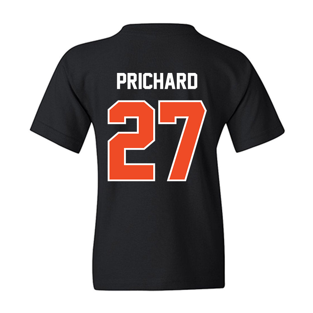 Campbell - NCAA Football : Davis Prichard - Classic Shersey Youth T-Shirt-1