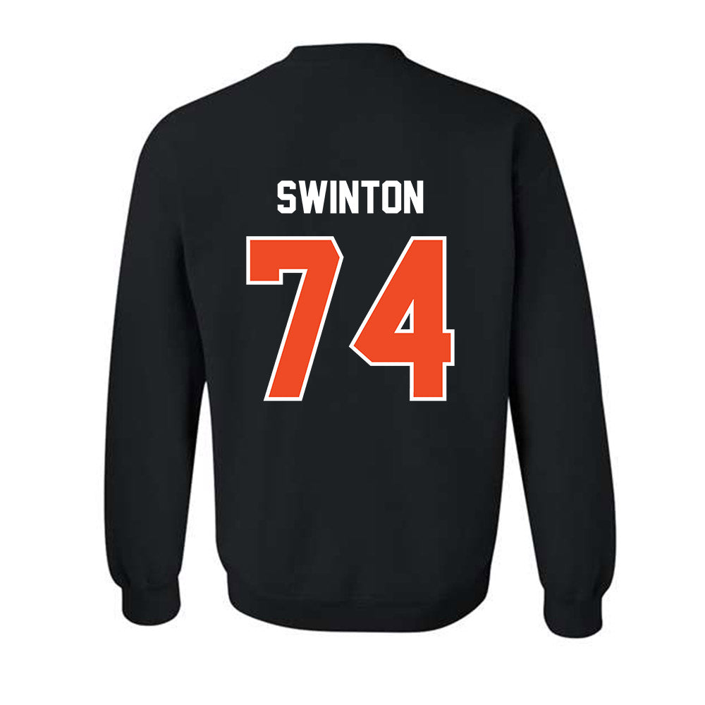 Campbell - NCAA Football : Rahshad Swinton - Classic Shersey Crewneck Sweatshirt-1