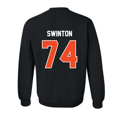 Campbell - NCAA Football : Rahshad Swinton - Classic Shersey Crewneck Sweatshirt-1