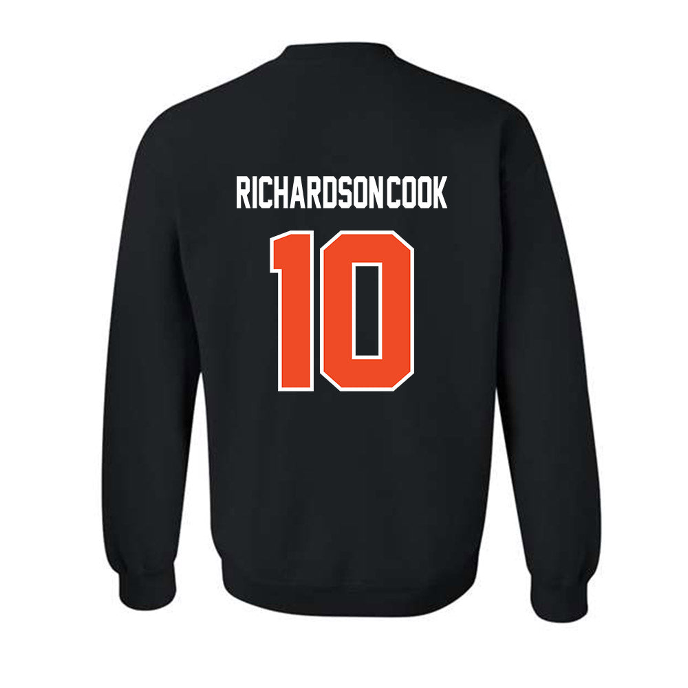 Campbell - NCAA Football : Keynan Richardson-Cook - Classic Shersey Crewneck Sweatshirt-1