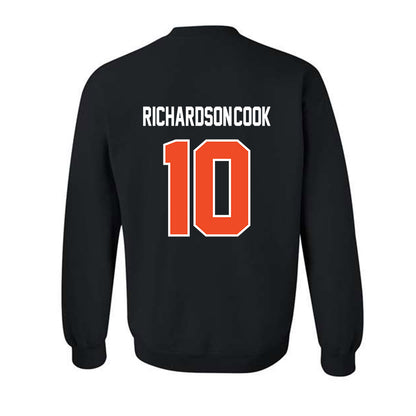 Campbell - NCAA Football : Keynan Richardson-Cook - Classic Shersey Crewneck Sweatshirt-1