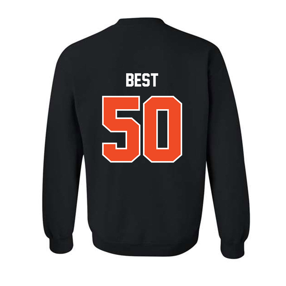 Campbell - NCAA Football : Jadon Best - Classic Shersey Crewneck Sweatshirt-1