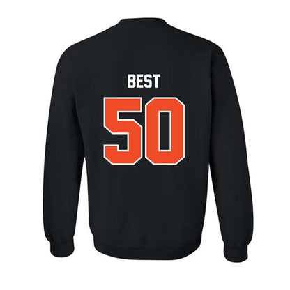 Campbell - NCAA Football : Jadon Best - Classic Shersey Crewneck Sweatshirt-1
