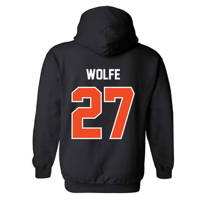 Campbell - NCAA Softball : Kasey Wolfe - Hooded Sweatshirt-1