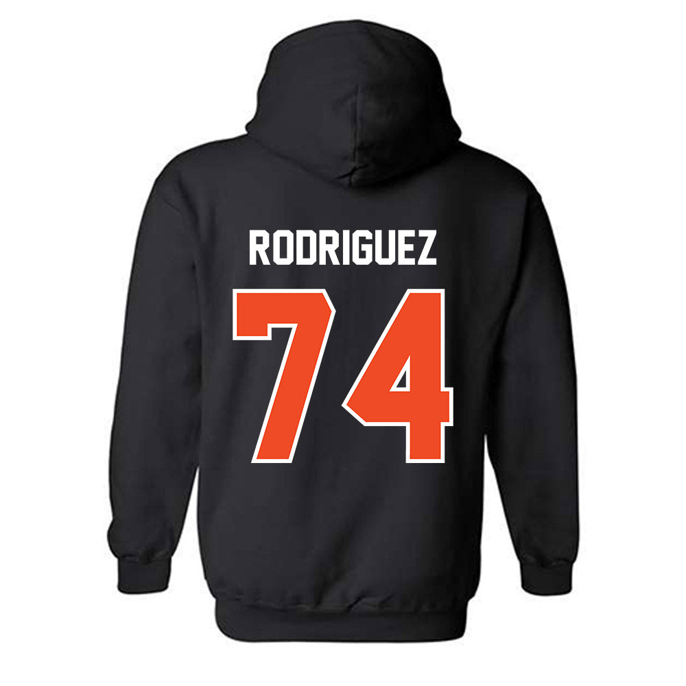 Campbell - NCAA Football : John Rodriguez - Classic Shersey Hooded Sweatshirt-1