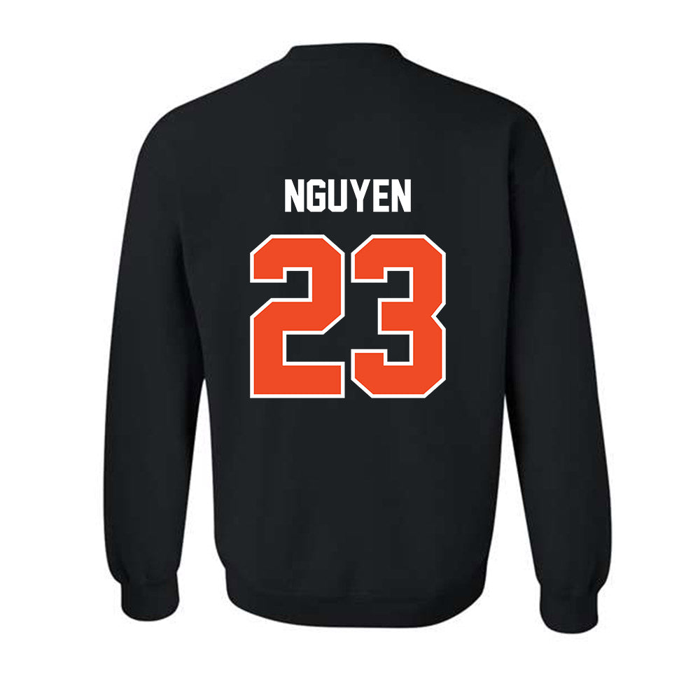 Campbell - NCAA Football : Kyle Nguyen - Classic Shersey Crewneck Sweatshirt-1