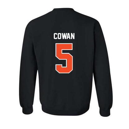 Campbell - NCAA Football : Javon Cowan - Crewneck Sweatshirt-1