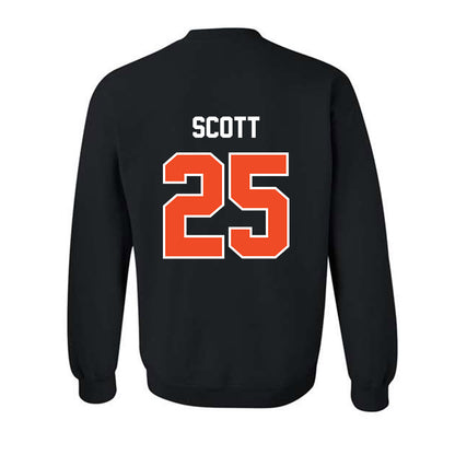 Campbell - NCAA Football : Kyle Scott - Classic Shersey Crewneck Sweatshirt-1