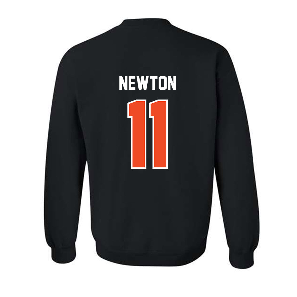 Campbell - NCAA Men's Basketball : Muneer Newton - Crewneck Sweatshirt-1