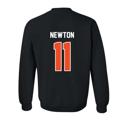 Campbell - NCAA Men's Basketball : Muneer Newton - Crewneck Sweatshirt-1