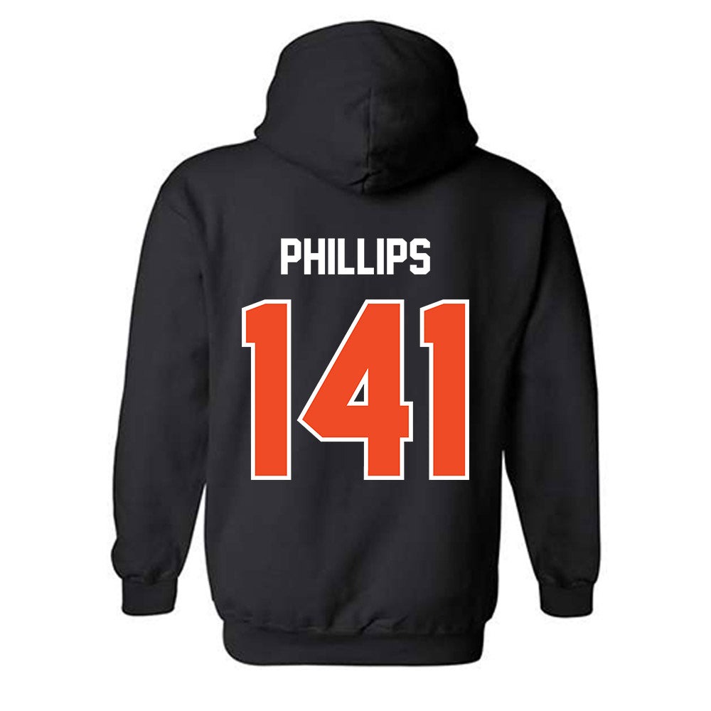 Campbell - NCAA Wrestling : Ryan Phillips - Hooded Sweatshirt-1