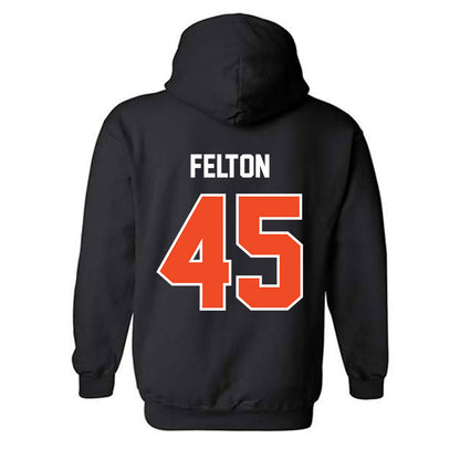 Campbell - NCAA Football : Daniel Felton - Hooded Sweatshirt-1