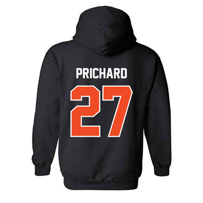 Campbell - NCAA Football : Davis Prichard - Classic Shersey Hooded Sweatshirt-1