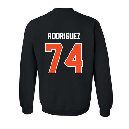 Campbell - NCAA Football : John Rodriguez - Classic Shersey Crewneck Sweatshirt-1