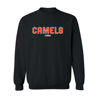 Campbell - NCAA Men's Tennis : Kenji Kobi-Jackson - Crewneck Sweatshirt-0