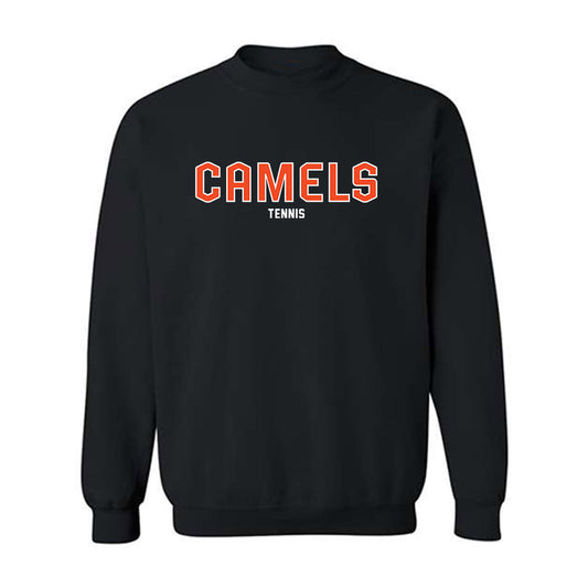 Campbell - NCAA Men's Tennis : Kenji Kobi-Jackson - Crewneck Sweatshirt-0