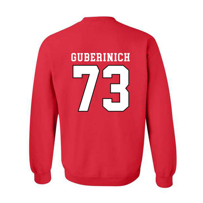 Texas Tech - NCAA Football : Danilo Guberinich - Classic Shersey Crewneck Sweatshirt-1