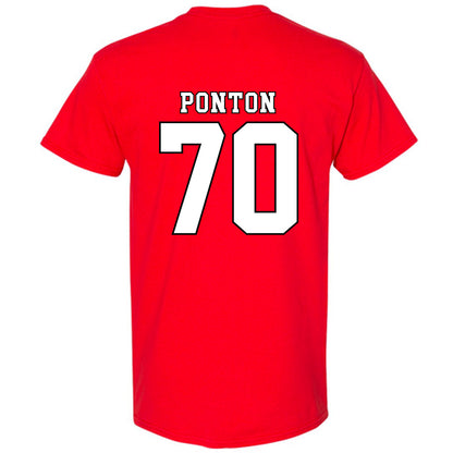 Texas Tech - NCAA Football : Jacob Ponton - Classic Shersey T-Shirt