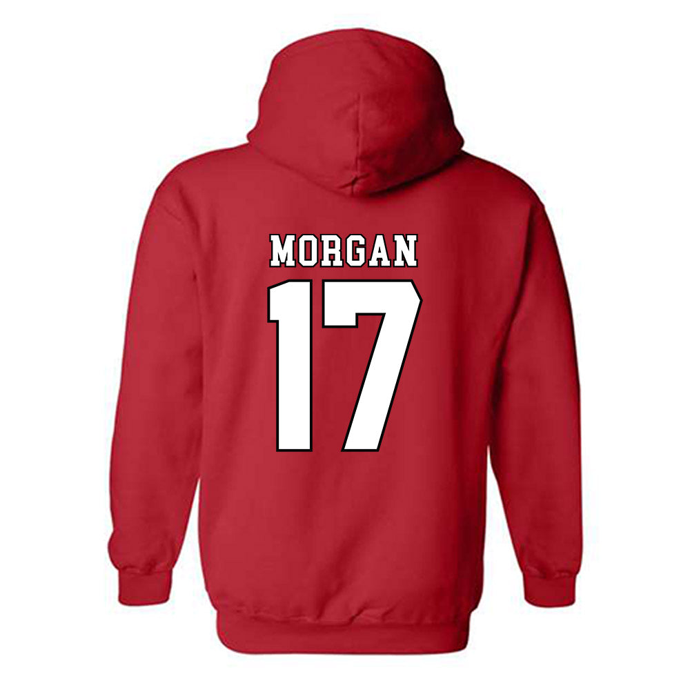 Texas Tech - NCAA Football : Peyton Morgan - Classic Shersey Hooded Sweatshirt-1