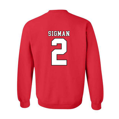 Texas Tech - NCAA Women's Volleyball : Gretchen Sigman - Classic Shersey Crewneck Sweatshirt-1