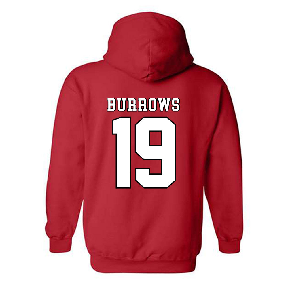 Texas Tech - NCAA Women's Soccer : Jules Burrows - Classic Shersey Hooded Sweatshirt-1