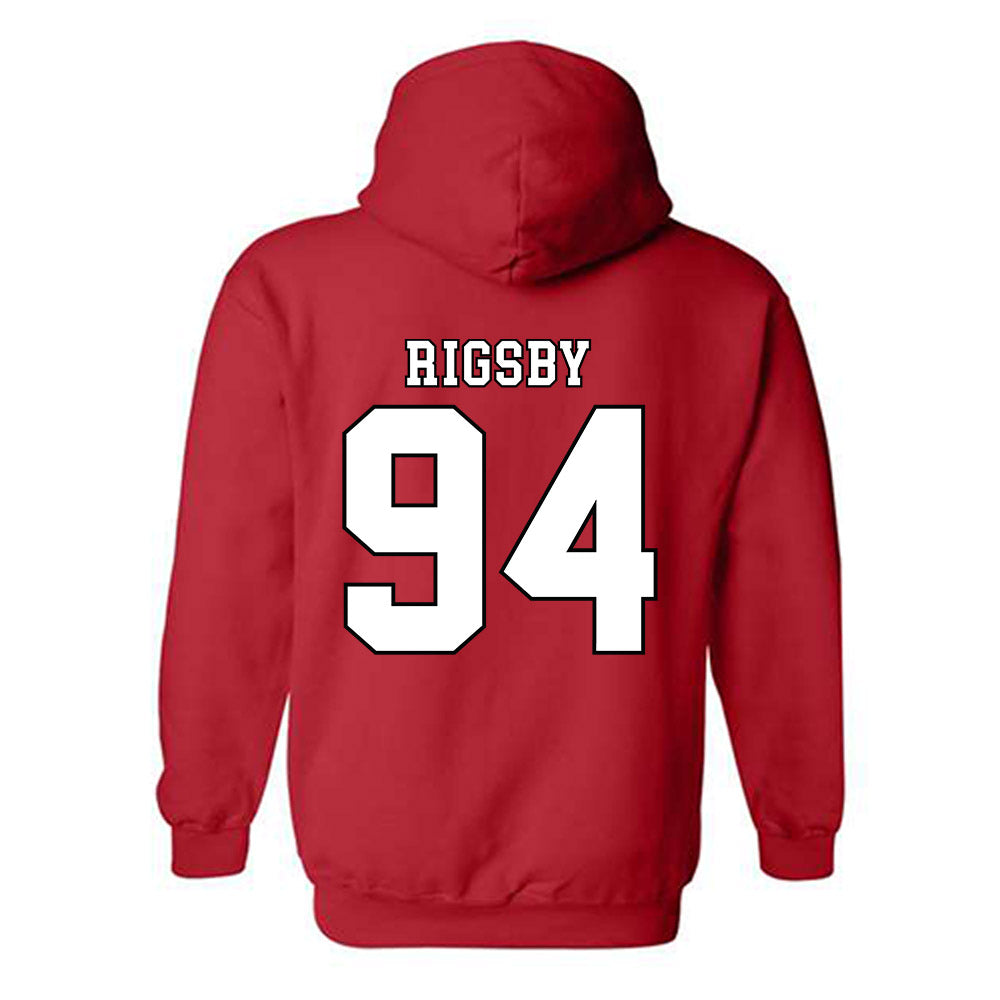 Texas Tech - NCAA Football : Braylon Rigsby - Classic Shersey Hooded Sweatshirt-1