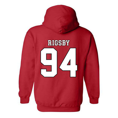 Texas Tech - NCAA Football : Braylon Rigsby - Classic Shersey Hooded Sweatshirt-1