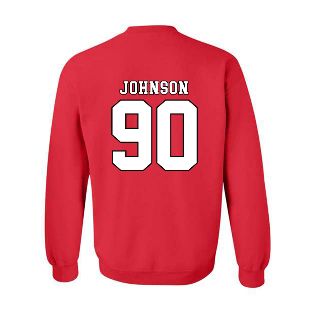 Texas Tech - NCAA Football : Ayden Johnson - Classic Shersey Crewneck Sweatshirt-1