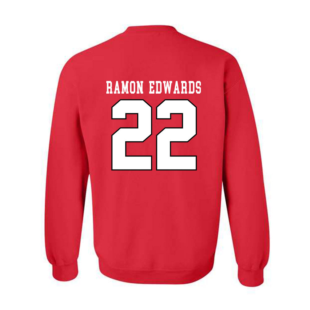 Texas Tech - NCAA Football : Marcus Ramon-Edwards - Classic Shersey Crewneck Sweatshirt-1