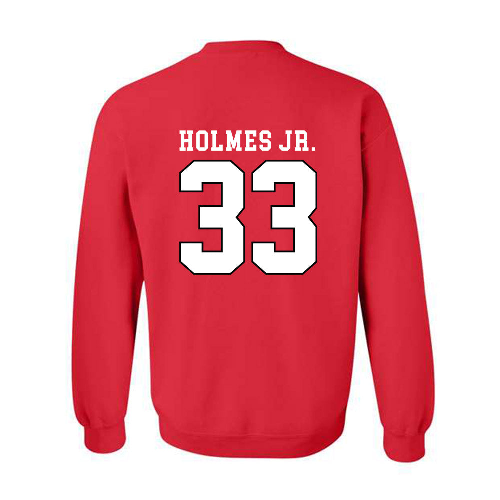 Texas Tech - NCAA Football : A.J. Holmes Jr. - Classic Shersey Crewneck Sweatshirt-1