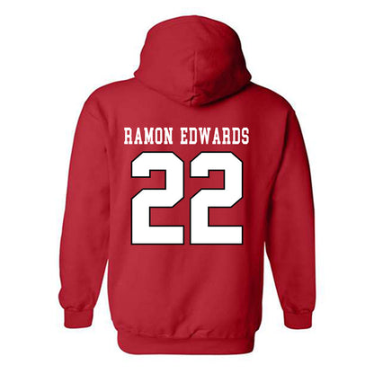 Texas Tech - NCAA Football : Marcus Ramon-Edwards - Classic Shersey Hooded Sweatshirt-1