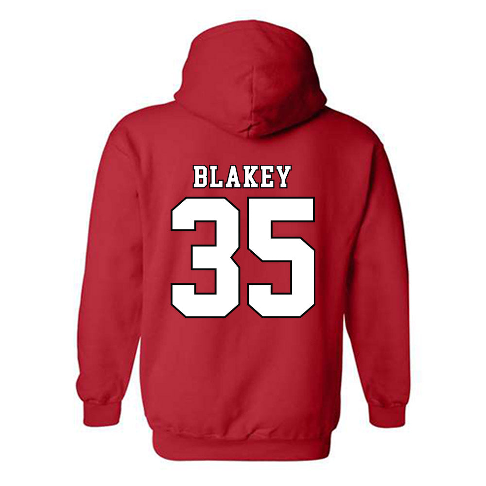 Texas Tech - NCAA Baseball : Dylan Blakey - Classic Shersey Hooded Sweatshirt-1