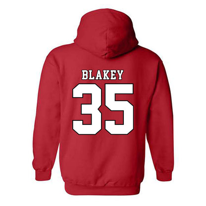 Texas Tech - NCAA Baseball : Dylan Blakey - Classic Shersey Hooded Sweatshirt-1
